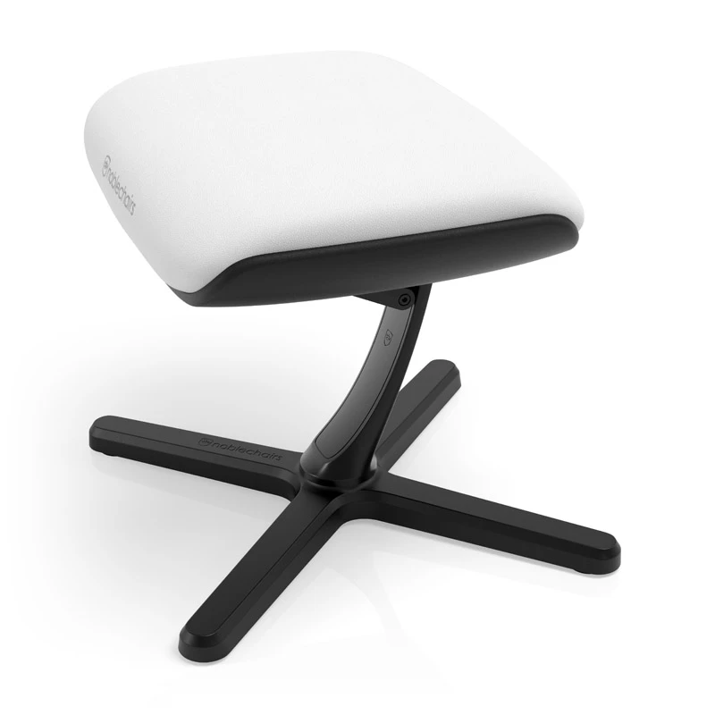 noblechairs podnožka 2 - biela edícia