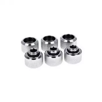 Alphacool Eiszapfen 16 mm HardTube skrutkovacia vsuvka G1/4 - chróm šesťbalenie (17378)