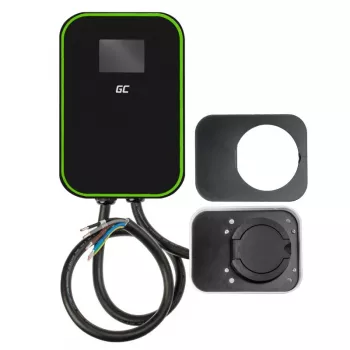 GREEN CELL WALLBOX EV POWERBOX 22KW SO ZÁSUVKOU & RFID