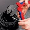 Krimpovací nástroj Knipex 97 33 03 MultiCrimp pre PV konektory MC4 a MC4 EVO2