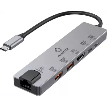 Renkforce USB-C dokovacia stanica RF-USBH-550 vhodná pre značkové dokovacie stanice Acer Apple (RF-6649662)