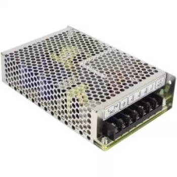 Napájací zdroj Mean Well RS-100-24, 108 W, AC 115–230 V, kovový, 97×159×38 mm