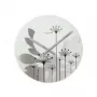 NeXtime hodiny 8088 Grass, Ø43 cm, nástenné hodiny, sivé
