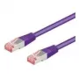 Wentronic goobay - patch kábel - RJ-45 (M) na RJ-45 (M) - 50,0 m - SFTP, PiMF - CAT 6 - bez halogénov, zaliate, ochrana proti zlomeniu - fialová (93544)