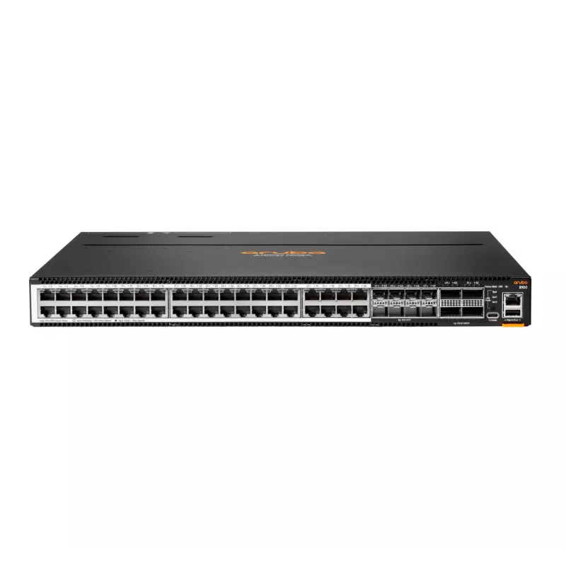HPE Aruba Networking CX 8100 40x10GBase-T 8x10G SFP+ 4x40/100G QSFP28 switch