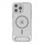 Priehľadné ochranné puzdro Torras Pstand Series pre iPhone 16 Pro Max — transparentné, integrovaný stojan