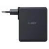 Nástenná nabíjačka Aukey PA-B7O, 3×USB, GaN technológia