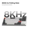 Klávesnica bezdrôtová Q3 ULTRA/čierna Q3U-M3 Keychron
