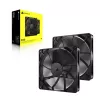 Corsair RS140 140mm skriňový ventilátor balenie 2 ks čierny
