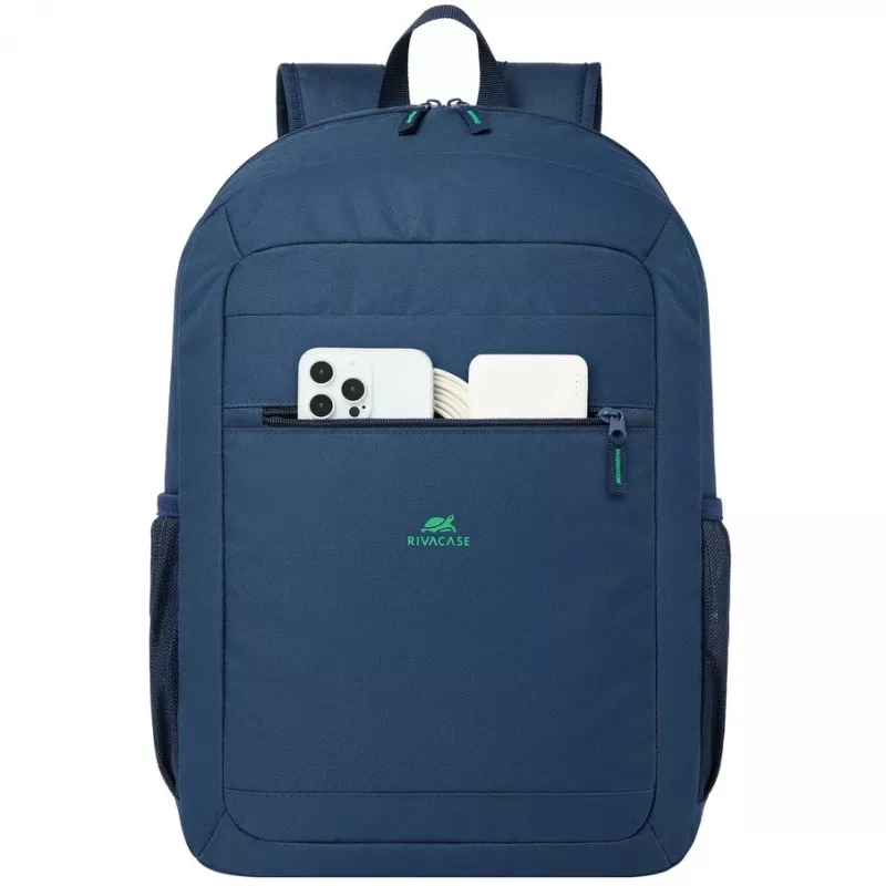 Mestský batoh Rivacase Gremio modrý polyester rPET 305x150x460mm