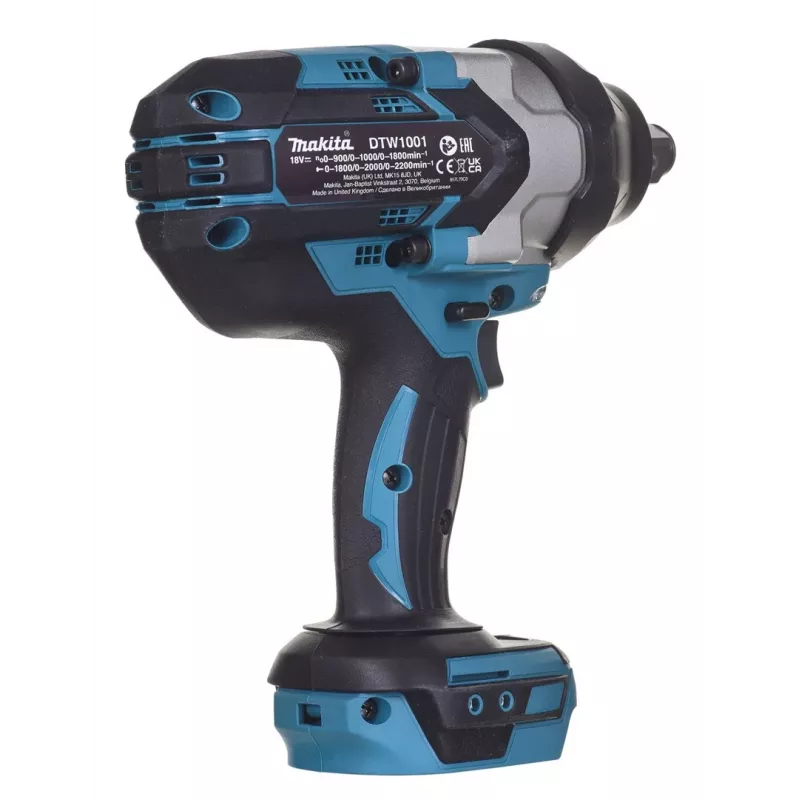 Makita DTW1001Z rázový uťahovač 1800 ot/min čierna, modrá, sivá