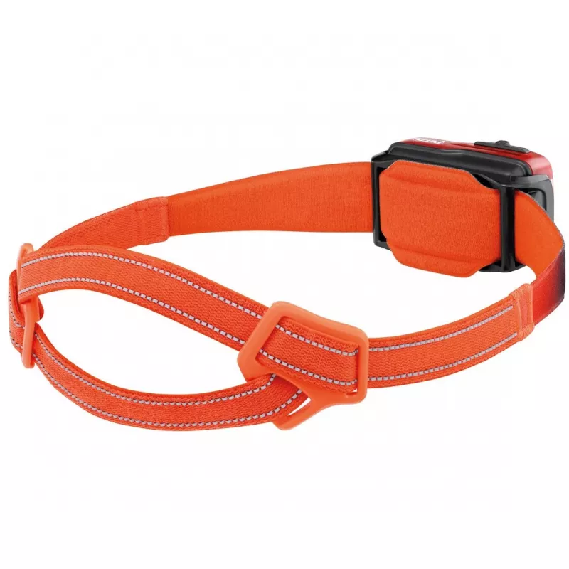 Petzl SWIFT RL čierna, oranžová, biela čelová lampa LED