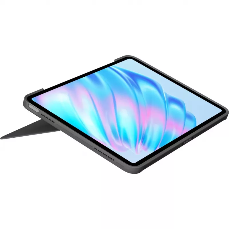 Logitech Combo Touch klávesnica QWERTY dánska fínska nórska švédska Smart Connector sivá