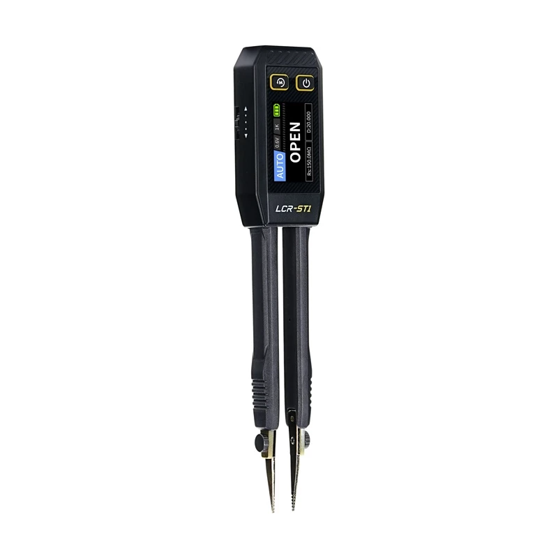 Digitálny pinzetový LCR merač Fnirsi LCR-ST1 – praktický LCR tester pre SMD súčiastky