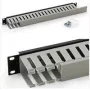 19 palcový panel 1U Triton RAB-VP-X02-A1 s káblovým žľabom samostatne