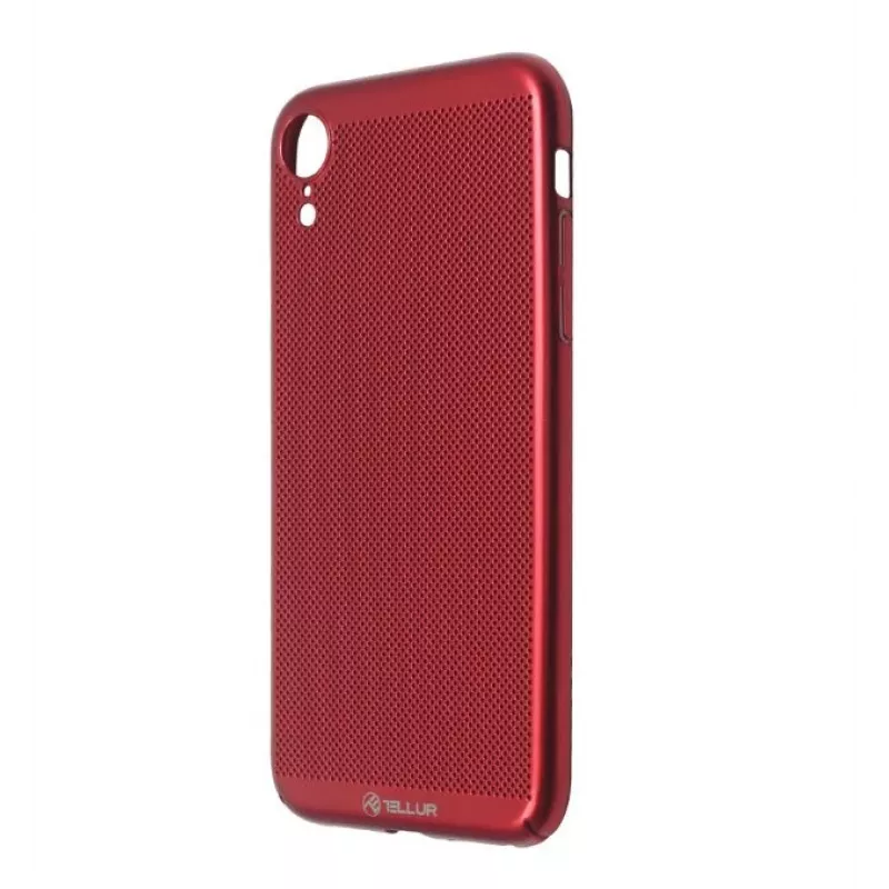 Tellur puzdro na telefón pre iPhone XR — červené, dizajn odvodu tepla
