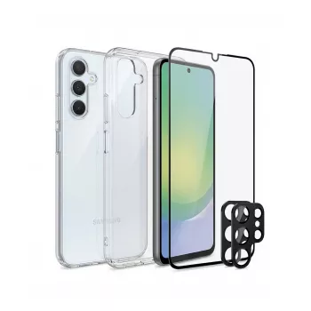 PanzerGlass SAFE. 3-in-1 sada ochranných skiel pre Samsung Galaxy A56 5G (SA68342)