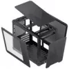 Jonsbo C6 MAX PC skriňa, Mini skriňa, Micro-ATX, tvrdené sklo - čierna