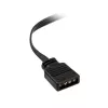 Interný napájací kábel Akasa AK-CBLD05-40BK 0,4 m