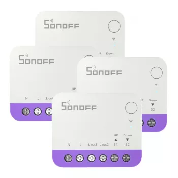 Sonoff MINI-RBS WiFi Smart Mini Roller Shutter Switch (4 kusy)