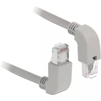 Sieťový kábel DeLOCK 85872 2m Cat6a S/FTP sivý