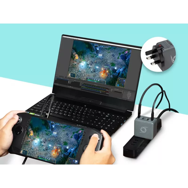 AVerMedia GC313Pro univerzálna čierna AC rýchlonabíjanie interiérové