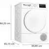 Bosch WTH83277PL voľne stojaca sušička bielizne 8 kg