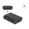 DeLOCK USB switch 2 PC na 1 zariadenie 5 Gbps čierna