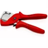Knipex 90 25 185 - rezačka rúr - nehrdzavejúca oceľ - plast - červená - 1,2 cm - 18,5 cm (90 25 185)