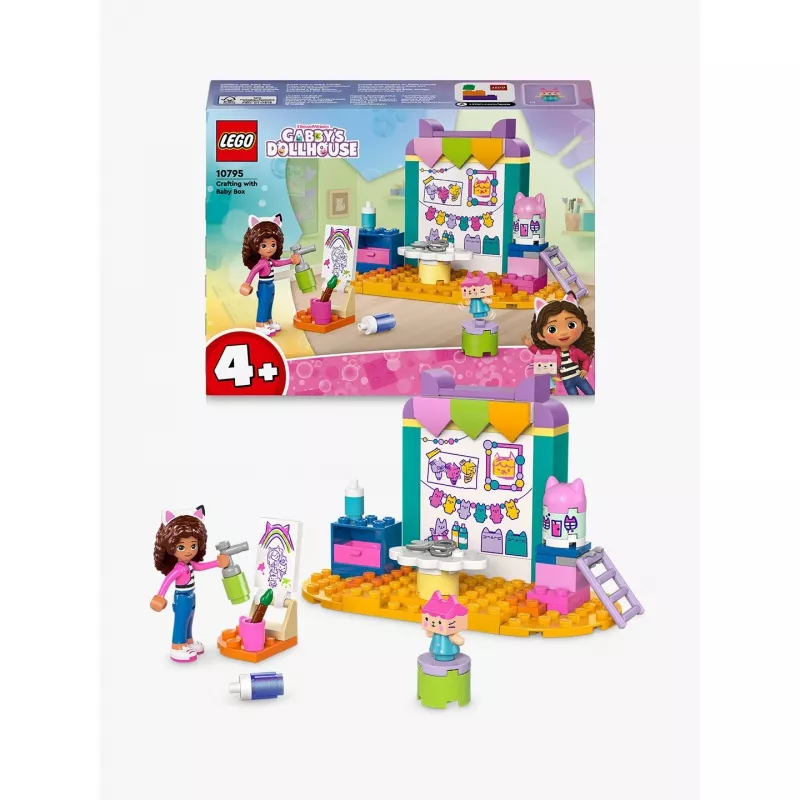 LEGO GABBY’S DOLLHOUSE 10795 tvorenie s Baby Box