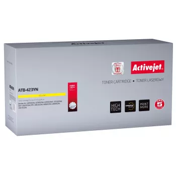 Activejet ATB-423YN toner (náhrada za Brother TN-423Y; Supreme; 4000 strán; žltá)