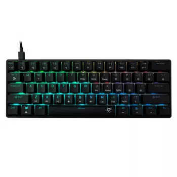Mechanická klávesnica White Shark Shinobi-2 čierna US-layout s Brown-Switches