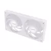 Ventilátor Akasa VEGAS A24 12 cm biely guľôčkové ložisko