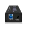 ICY BOX IB-AC618 USB 3.2 Gen 1 (3.1 Gen 1) Type-B 5000 Mbit/s čierny