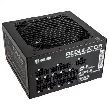 Kolink Regulator 80 PLUS Gold PSU, ATX 3.0, PCIe 5.0, modulárny - 1000 Watt