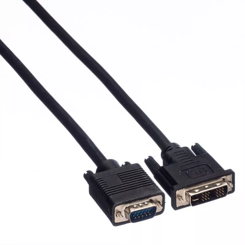 VALUE DVI-VGA kábel, DVI (12+5) ST - VGA ST 3,0m (11.99.5430)
