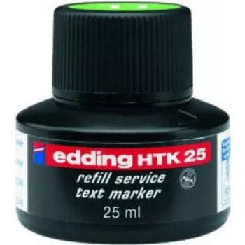 Náhradná náplň do markeru Edding HTK 25 svetlozelená 25 ml