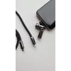 USB-C kábel TB AKTBXKUCCSMY12B 1,2 m, čierny, USB-C na USB-C