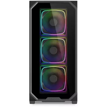 PC skriňa Sharkoon AK5G RGB Midi Tower čierna