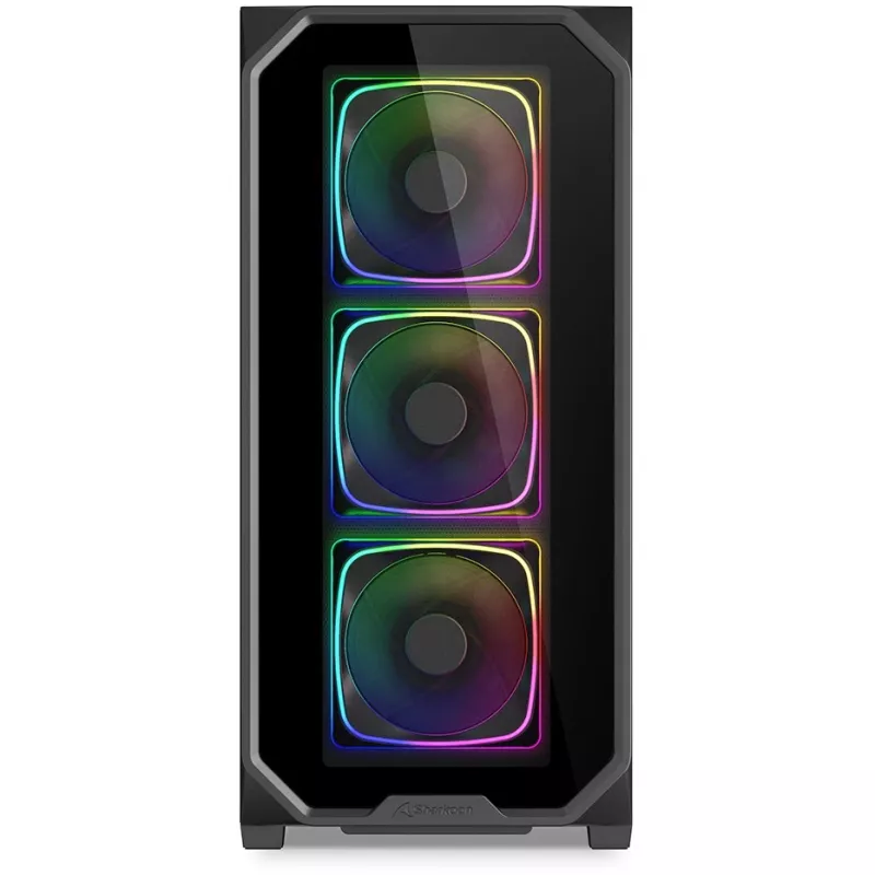 PC skriňa Sharkoon AK5G RGB Midi Tower čierna