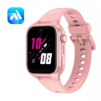Smartwatch Stelio Junior Pro AI 4G ST-SWJ102-PK — detské 4G hodinky, ružové