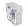 Logic PORTOS ARGB MINIDI USB 3.0 skriňa biela