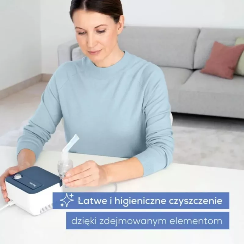 Prenosný inhalátor Beurer IH16 nebulizér pre astmu a respiračnú terapiu