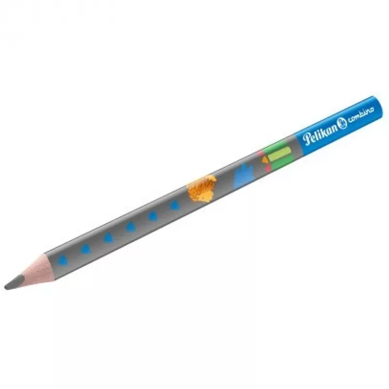 Pelikan sada učebných ceruziek Combino BS, guma, strúhadlo, modrá (821605)