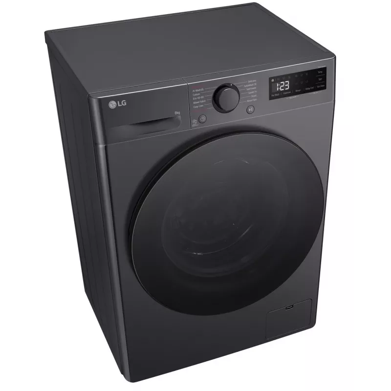 Práčka LG F2WR508S2M — s predným plnením, 8 kg, 1200 ot/min, A…