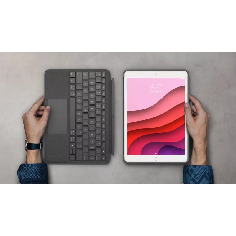 Obal na klávesnicu Logitech Combo Touch pre iPad 7. 8. 9. generácie