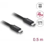 C2G USB 2.0 A pravouhlý na Micro-USB B pravouhlý kábel - USB kábel - Micro-USB Type-B (M) na USB (M) - 2 m - 90° konektor, pravouhlý konektor - čierny