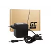 Napájací zdroj Green Cell AD25PV2 65W, 19V 3,42A AC/DC nabíjačka pre notebook, čierna