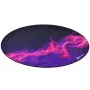 Ochranná podlahová podložka Arozzi Zona Round Floor Pad — fialová Galaxy (okrúhla ochranná podložka pod stoličky a nábytok)