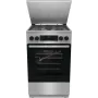 Gorenje GKS5C71XF voľne stojaci sporák s rúrou strieborný
